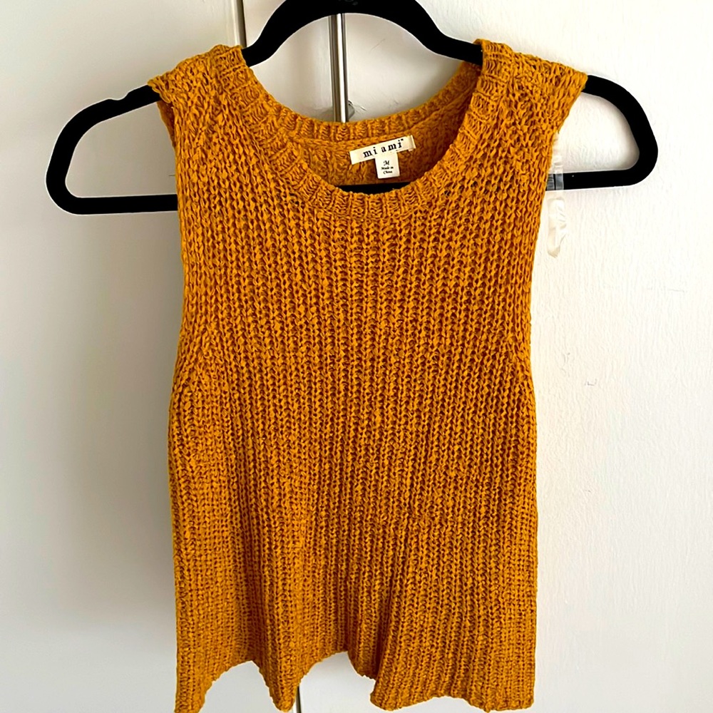 Mi Ami knit tank from Francesca’s